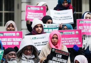 Muslim women in New York mark World Hijab Day