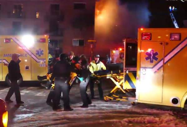 3 قتلى بحريق شب في مبنى سكني شرق كندا