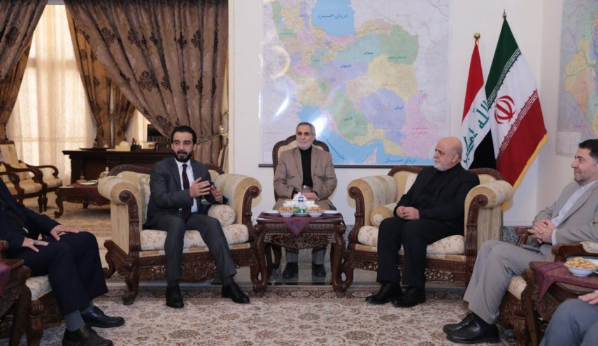 الحلبوسي: ضرورة تعزيز العلاقات الثنائية بين طهران وبغداد بما يخدم مصلحة شعبي البلدين