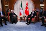 روحاني :  يؤكد على ضرورة تطوير العلاقات والتعاون بين البلدين