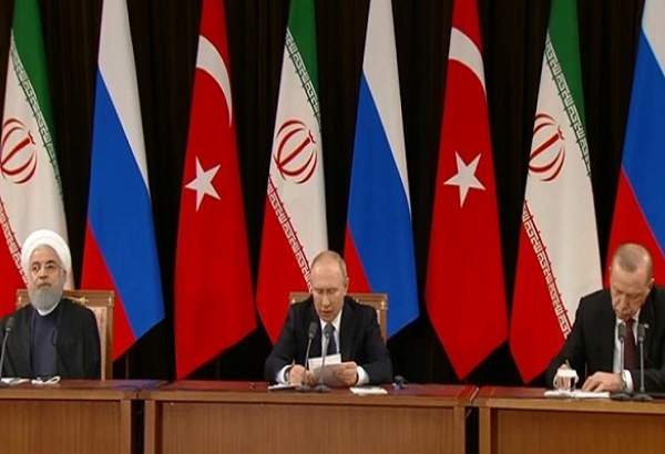 اردوغان از احتمال عملیات مشترک ترکیه، ایران و روسیه در «ادلب» خبر داد