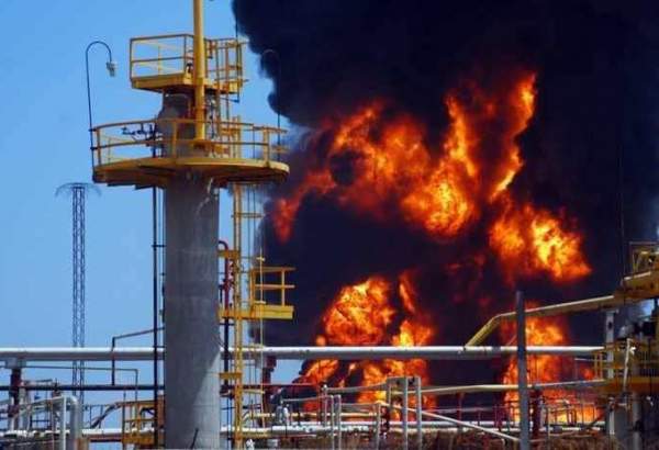 شركة النفط الوطنية الفنزويلية تتهم المعارضة بحريق محطة لضخ النفط