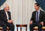 الرئيس الاسد یدعو ظريف لزيارة سوريا