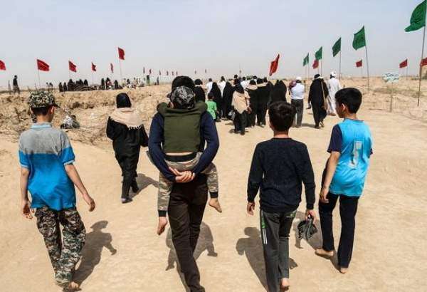 حضور جوانان عراقی در مناطق عملیاتی دفاع مقدس