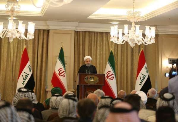 الرئيس روحاني: الاعداء ارادوا من خلال "داعش" اثارة حروب طائفية ودينية في المنطقة