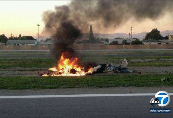 قتيل إثر اصطدام طائرتين في مطار أمريكي