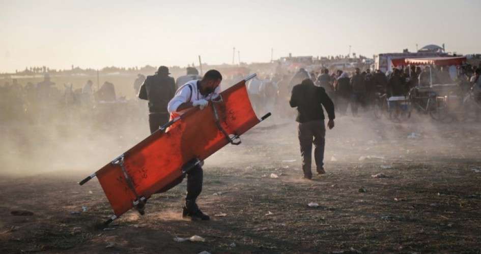 "المسيرات خيارنا" في غزة.. شهيدان و مئات الإصابات بالرصاص والقنابل الغازية
