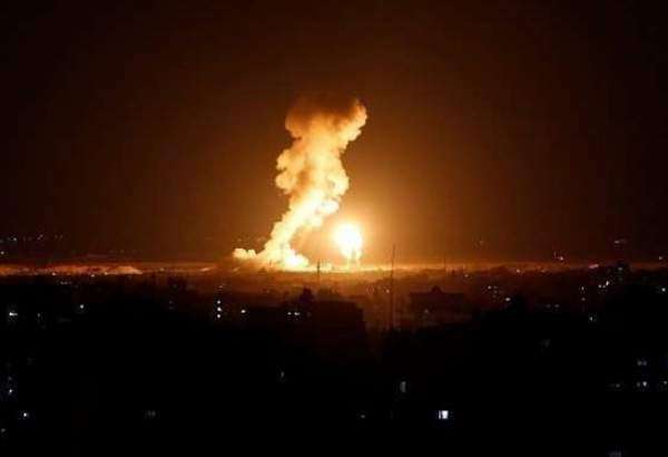 حمله هوایی رژیم صهیونیستی به منطقه‌ای در نوار غزه