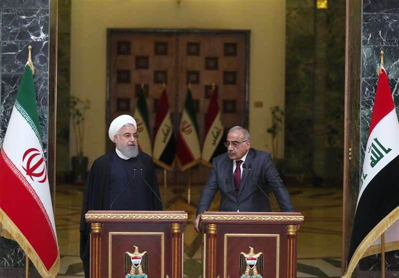 عبد المهدي: نريد ان نجعل علاقتنا المتطورة مع إيران قدوة لعلاقتنا مع دول المنطقة