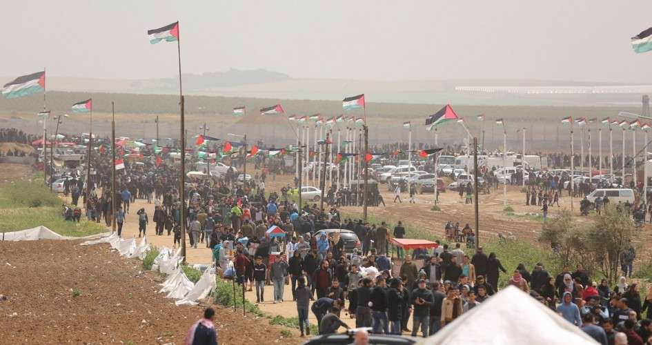 شهيد و 48 إصابة برصاص الاحتلال في جمعة "معاً لمواجهة التطبيع"شرق قطاع غزة