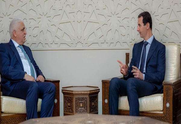 دیدار مشاور امنیت ملی عراق با بشار اسد
