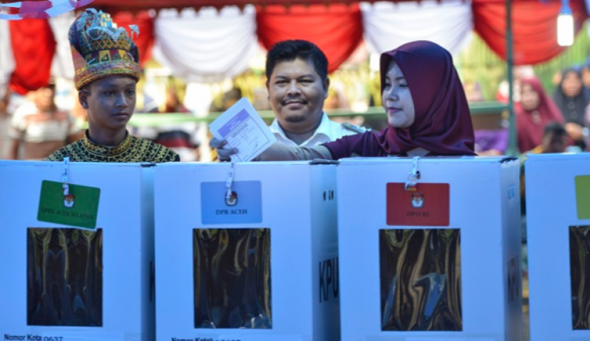 التصويت بإندونيسيا لـ"أكبر انتخابات بتاريخها"