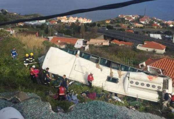مقتل 28 شخصاً بحادث تعرضت له حافلة سياحية في جزيرة ماديرا البرتغالية