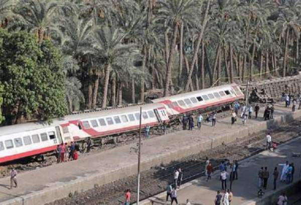 مصر: انحراف قطار عن مساره ووقوع عشرات الإصابات