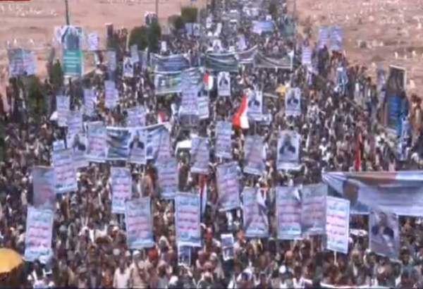 اليمن: مسيرة حاشدة في الذكرى الأولى لاستشهاد الرئيس صالح الصماد
