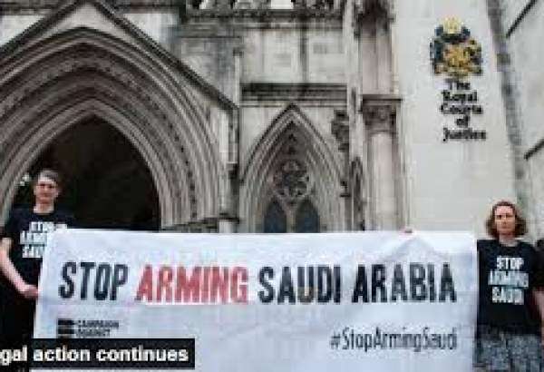سعودی عرب کو اسلحے کی فروخت بند کی جائے۔ مظاہرین کا مطالبہ