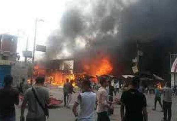إصابة 51 شخصا بحريق ضخم وسط العاصمة المصرية القاهرة