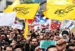 Des manifestatnts iraniens manifestent en soutien aux mesures du gouvernement