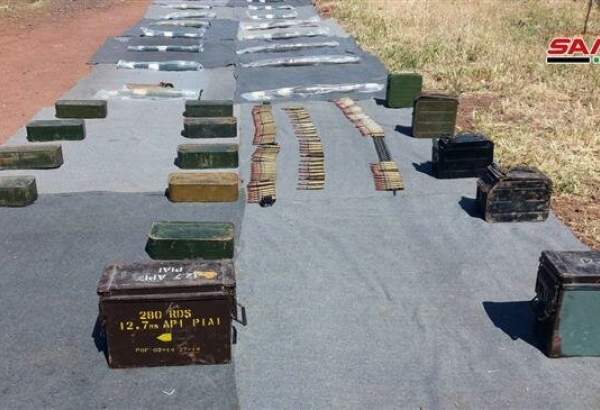 Syrian forces discover Israeli-made arms in militants’ redoubt