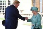 حضور ترامپ در ضیافت ناهار ملکه انگلیس