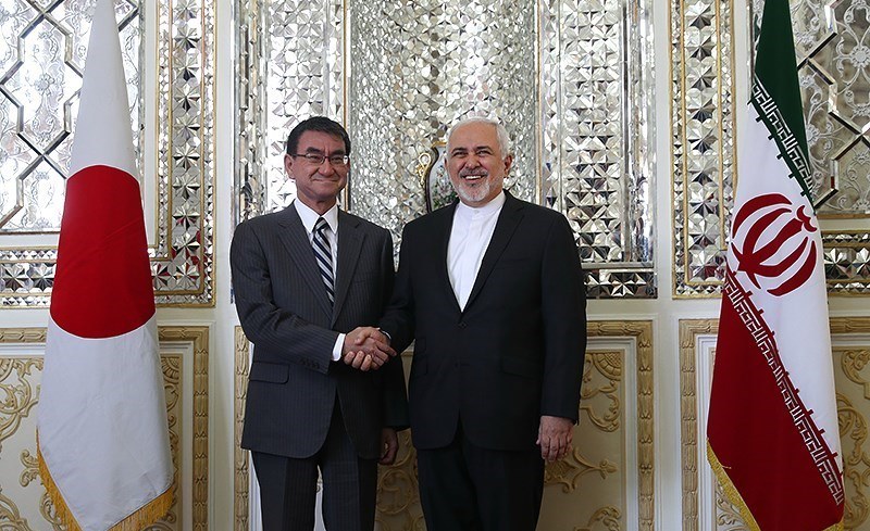 وزير الخارجية الإيراني يستقبل نظيره الياباني