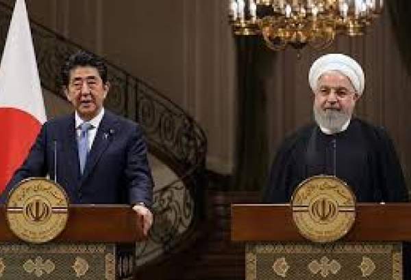 جاپانی وزیراعظم اور صدر روحانی کی مشترکہ پریس کانفرنس سے خطاب کیا
