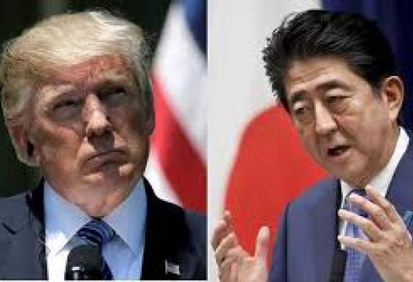 جاپانی وزیر اعظم نے ٹرمپ کو ایران کے دورے سے متعلق تفصیلات فراہم کردی