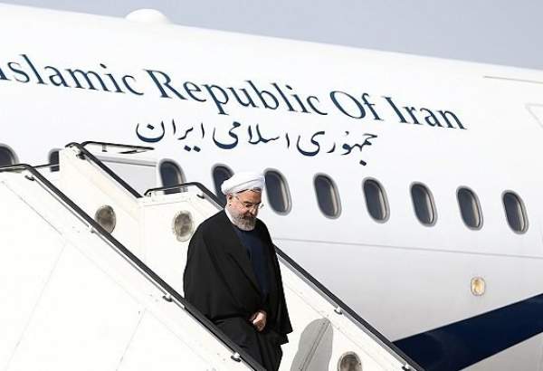 روحانی به تهران بازگشت