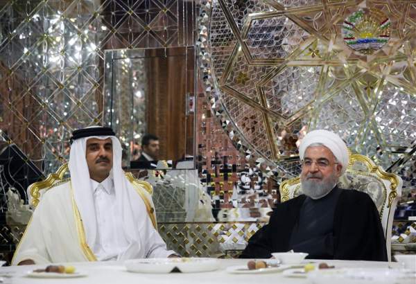 واکنش خشمگینانه رسانه‌های اماراتی و سعودی به دیدار «شیخ تمیم» و «روحانی»