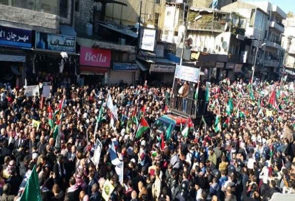 ​​​​​​​تظاهرات نه به معامله قرن در اردن