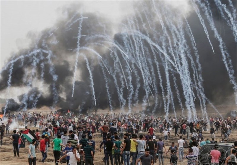 إصابة 50 فلسطينياً برصاص الكيان الصهيوني في جمعة "الأرض مش للبيع" شرق غزة