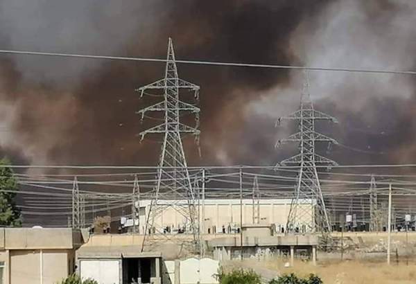 العراق: محافظ نينوى يعلن النفير العام بسبب حريق قرب معمل كبريت المشراق