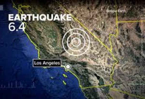 ریاست کیلیفورنیا میں 6.4 رکٹر اسکیل کی شدت کا زلزلہ