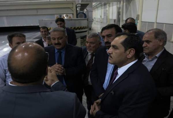 وزیر صنایع و معادن عراق از واحدهای صنعتی اصفهان بازدید کرد