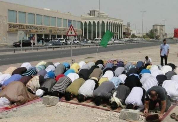 Al-Kalifa prevents prayer at site of destroyed Shia mosques