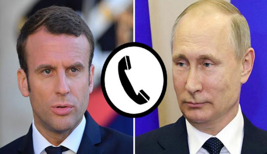 بوتين في اتصال هاتفي مع نظيره الفرنسي