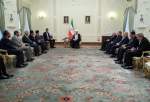 الرئيس روحاني: تواجد القوات الاجنبية السبب الرئيس وراء التوتر في المنطقة