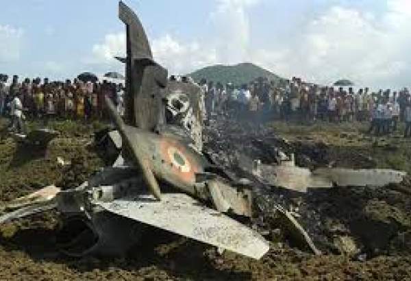 آسام میں بھارتی فضائیہ کا لڑاکا طیارہ حادثے کے بعد تباہ ہوگیا