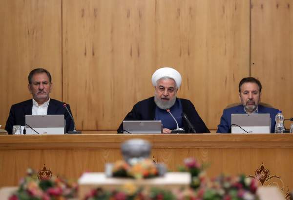 در جلسه هیات دولت؛ روحانی: کاهش تعهدات ایران در پایان ۶۰ روز دوم آغاز می‌شود
