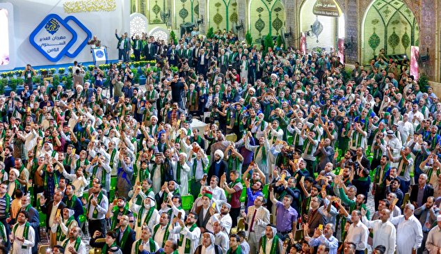 انطلاق فعاليات مهرجان الغدير السنوي الثامن على أروقة الصحن العلوي المطهر