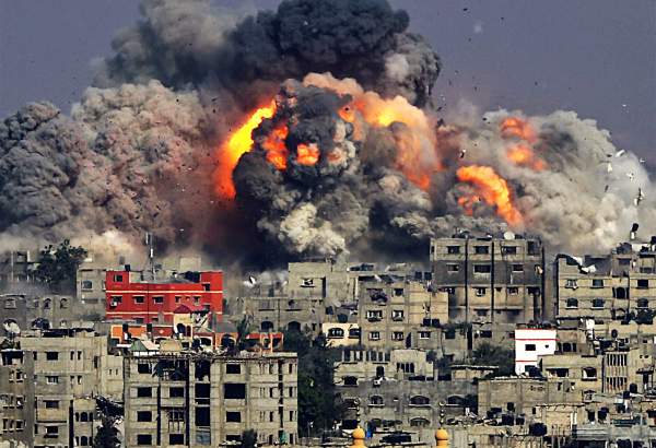 حمله هوایی به غزه