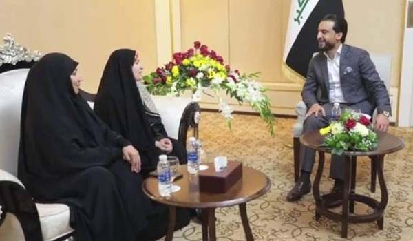 وفد برلماني ايراني يلتقي رئيس مجلس النواب العراقي