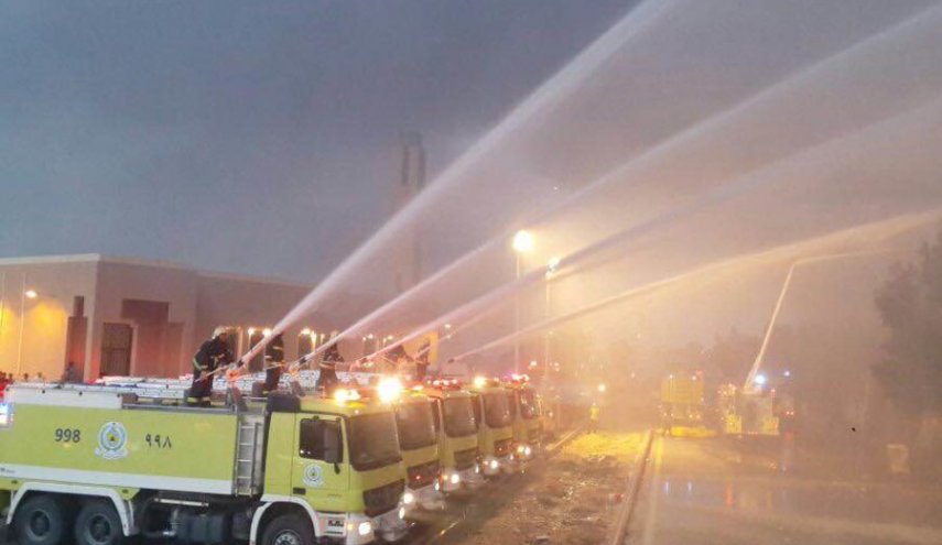 مصرع 7 أشخاص بحريق اندلع  في الرياض