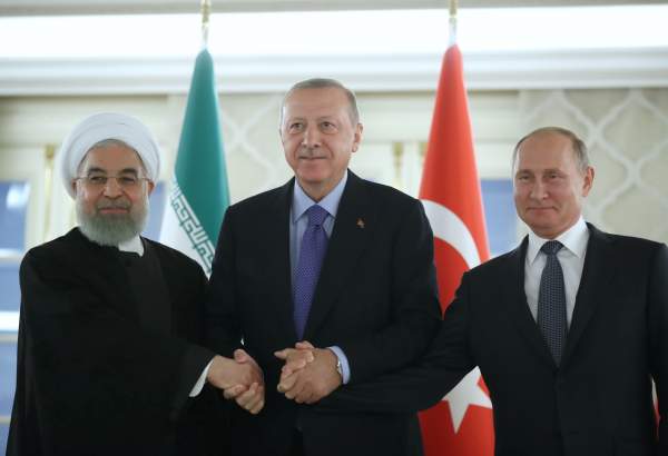 بیانیه مشترک رؤسای جمهوری ایران، روسیه و ترکیه صادر شد