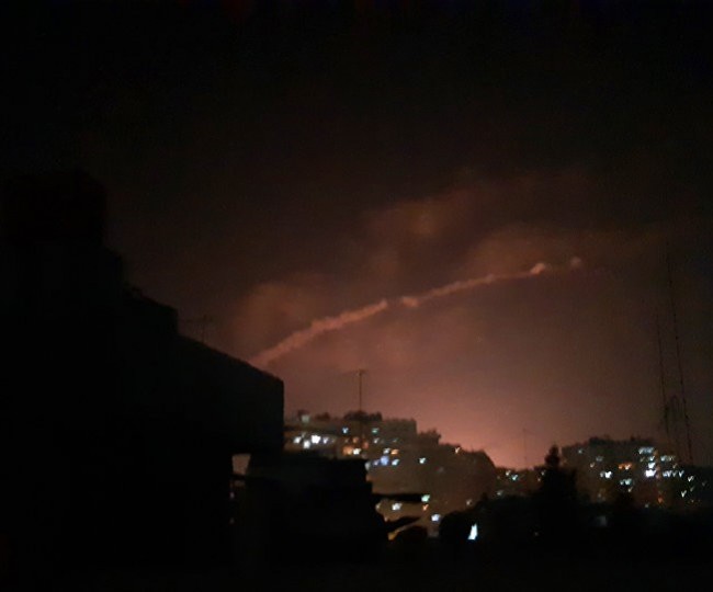 الجيش السوري يسقط طائرة مسيرة جنوب غرب دمشق