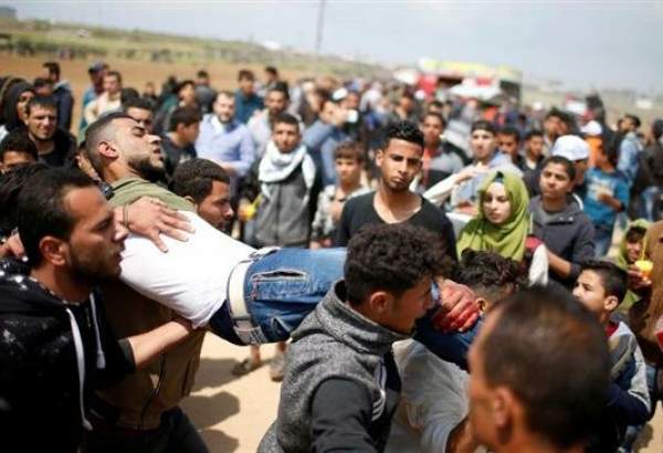 Le régime sioniste continue à tuer les manifestants palestiniens