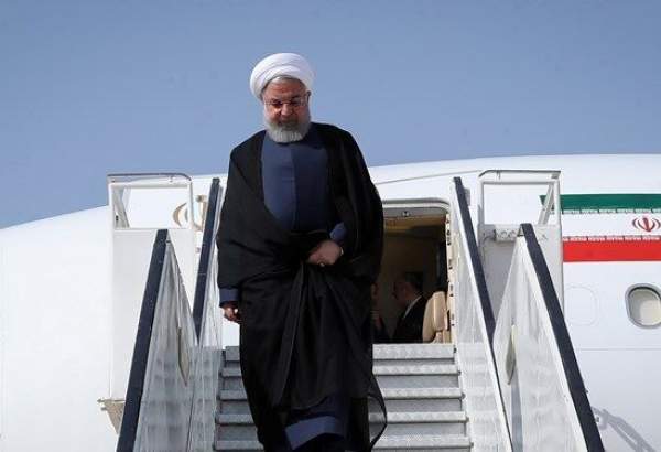 روحانی برای شرکت در اجلاس سازمان ملل وارد نیویورک شد