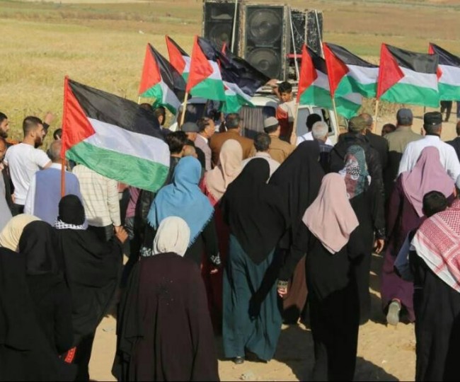 غزة تستعد لمسيرات "انتفاضة الاقصى والاسرى"