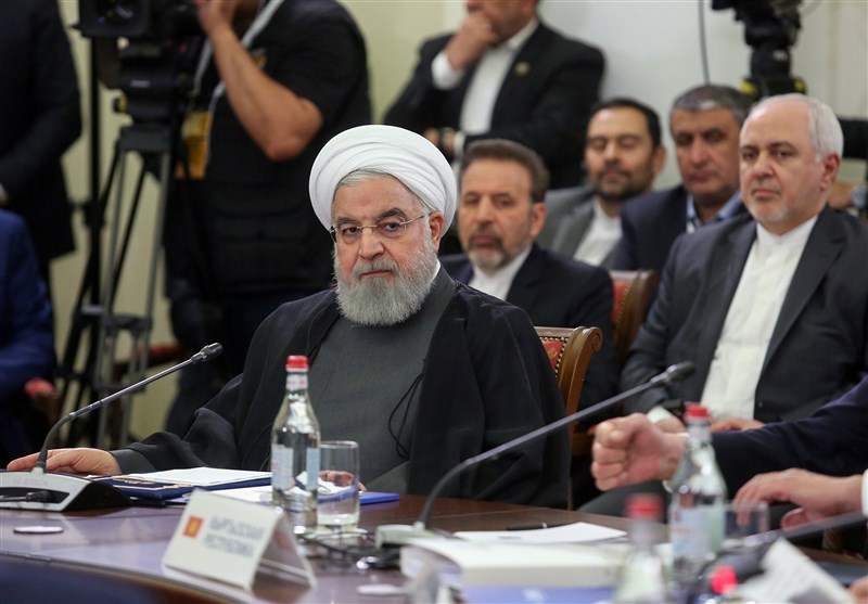 روحاني: على المجتمع الدولي مواجهة النهج العدائي الأمريكي عبر اتخاذ قرارات حازمة