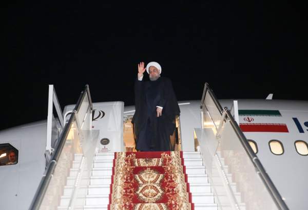 روحانی ایروان را به مقصد تهران ترک کرد